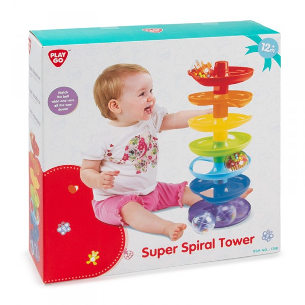 Развивающая игрушка - Башня Супер-спираль  